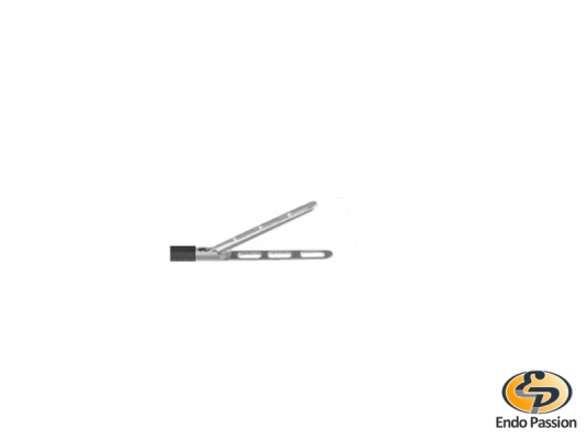 Grasping forceps 2 fenstered, single action